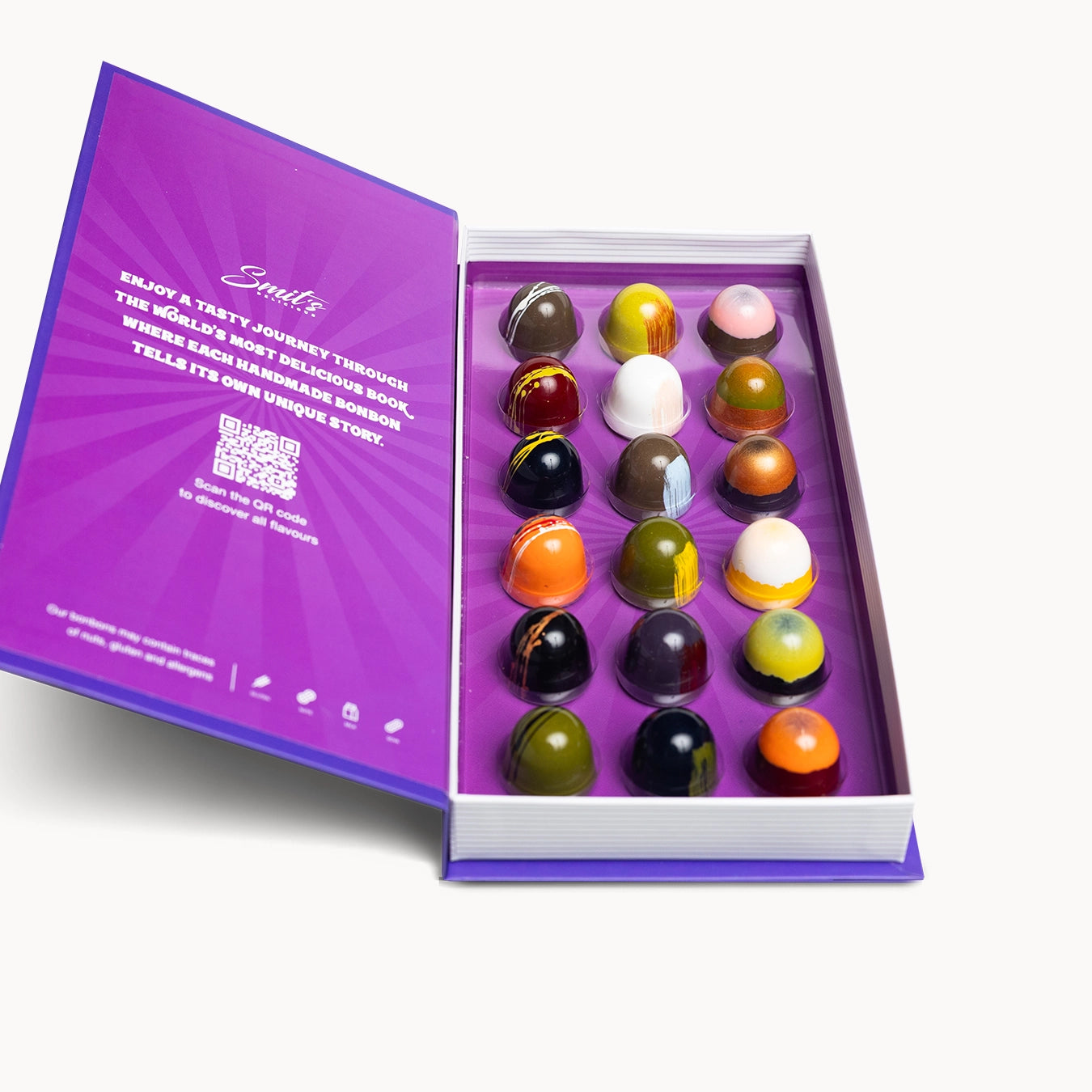 Bonbonbook 18 Bonbons paars