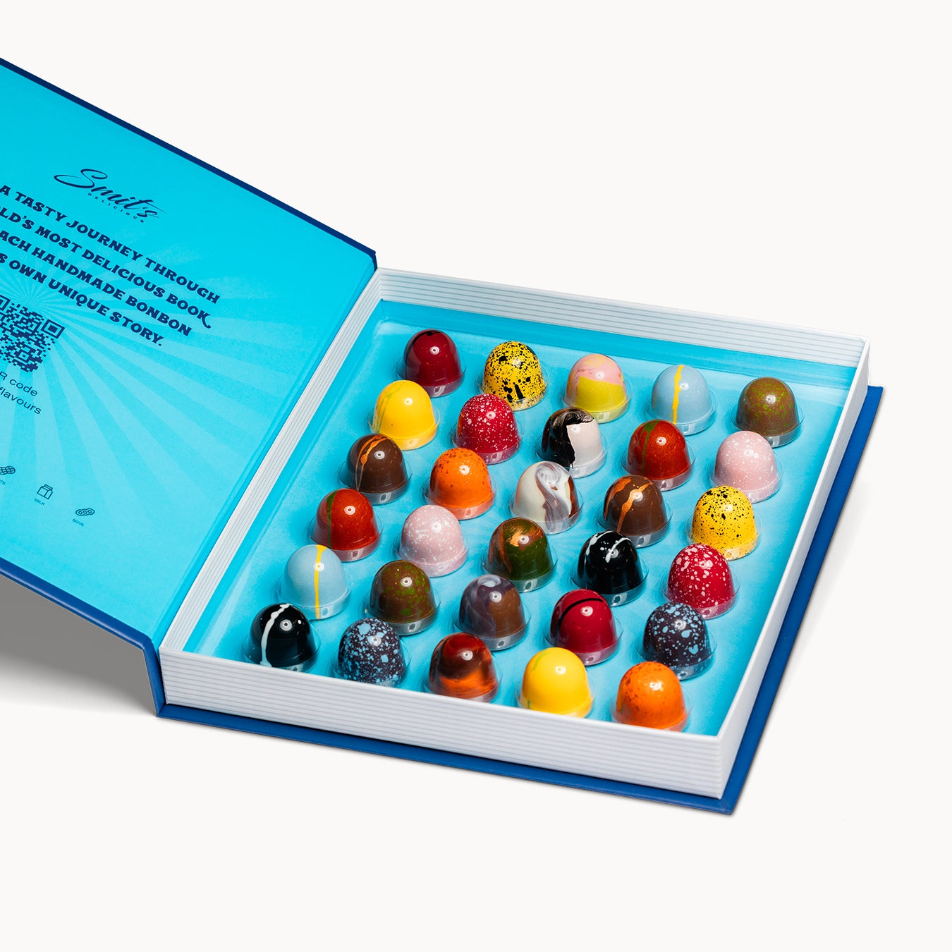 Bonbonbook 30 Pralinen (Blau)