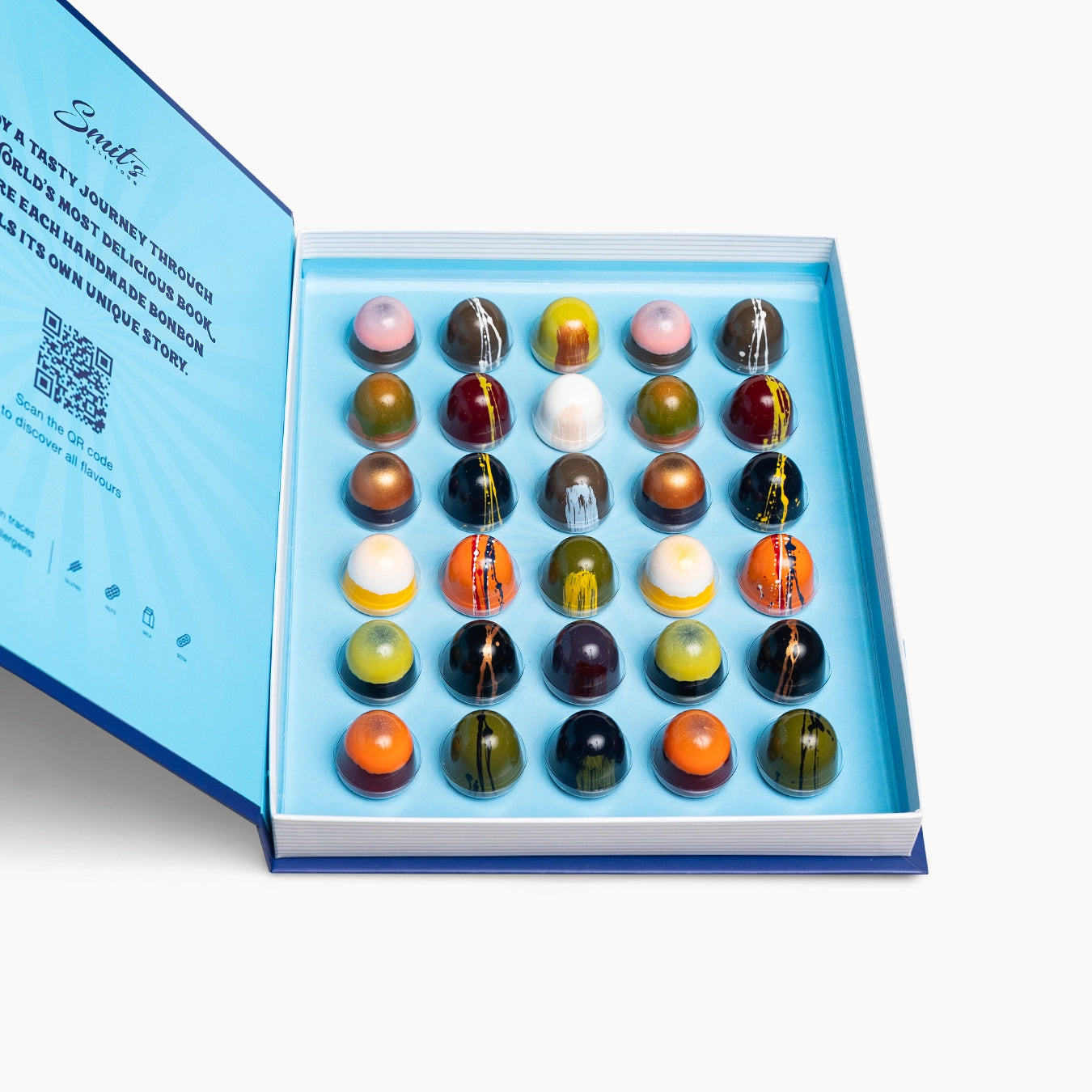 Bonbonbook 30 Bonbons blauw