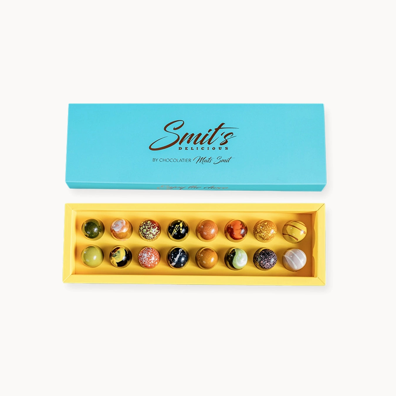 Schachtel 16 Pralinen