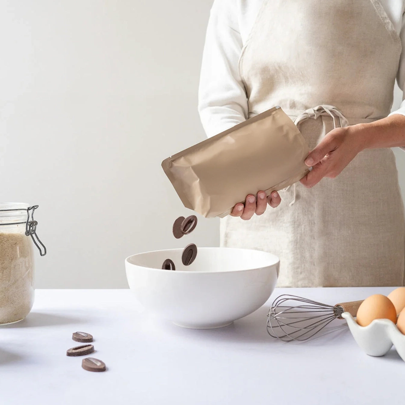 Valrhona Satilia Noire 62 % dunkle Schokolade Fèves