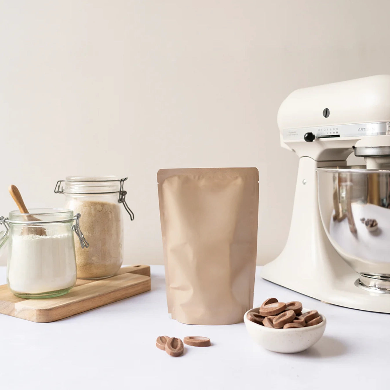 Valrhona Satilia Lactée 38 % Milchschokolade Fèves
