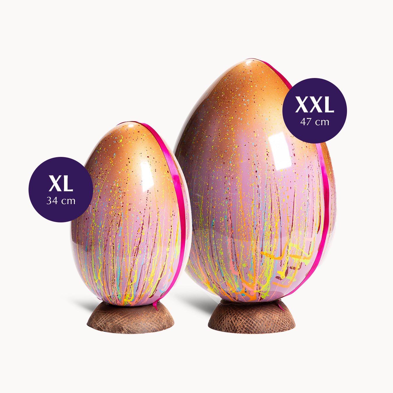 xl xxl chocolade paasei groot