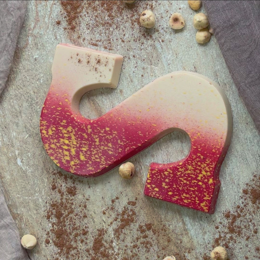 Gevulde Chocoladeletter Hazelnoot