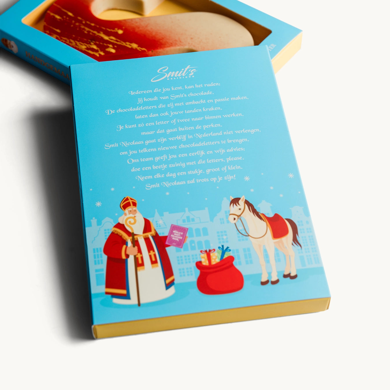 sinterklaas chocoladeletter